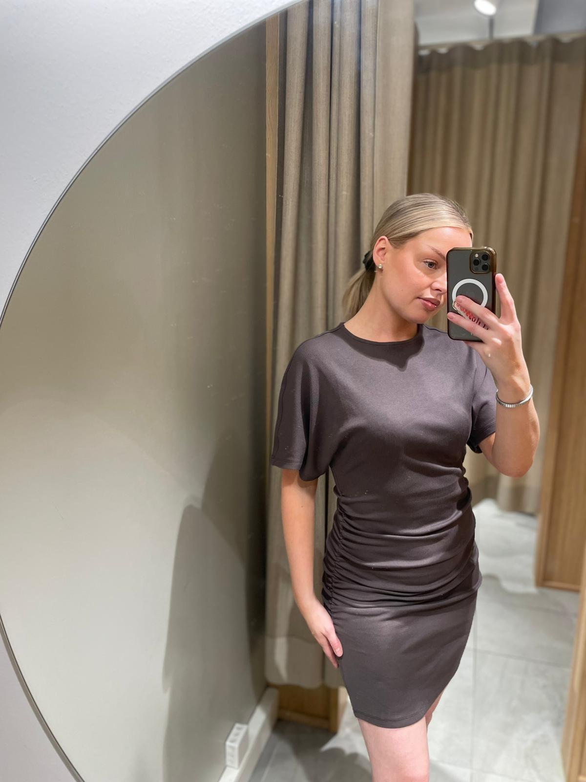 NMABBI Short Dress - Chocolate Brown